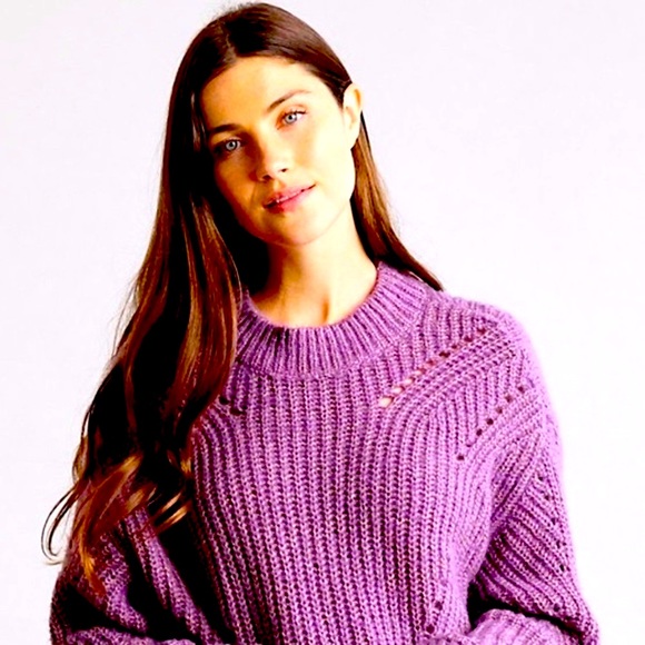 Elizabeth & James  open stitch sweater - Picture 7 of 8